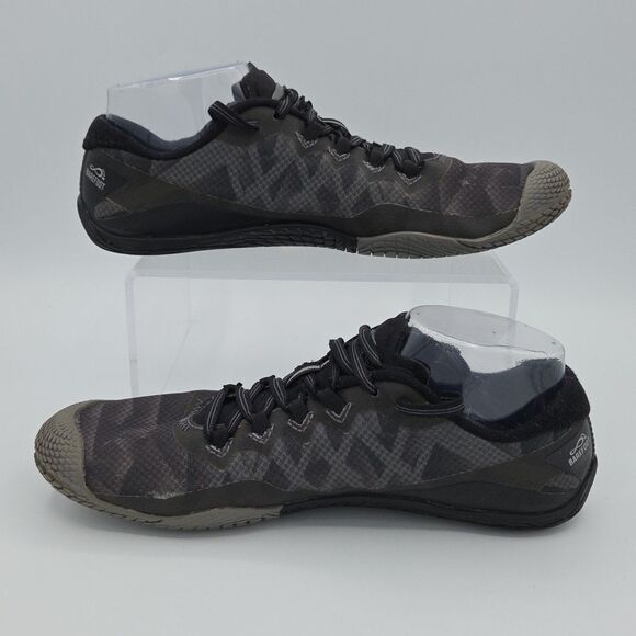 Merrell Vapor Glove 3 Womens 9.5 Shoes Barefoot Minimalist Black Vibram J12674 - Picture 2 of 9